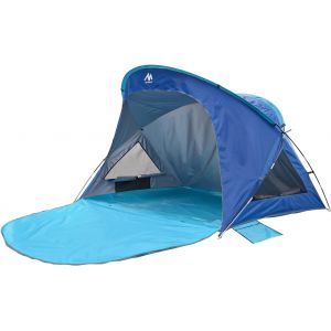 Checarzhn--No1-Tente De Plage Xxl Pour 3 À 4 Personnes, Protection Uv 50+, Protection Solaire, Protection Contre Le Vent, Petite Taille Une Fois Pliée Pour La Plage, L'aire De Jeux Et Le Jardin - Neuf