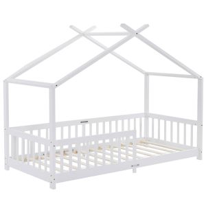 Lit Enfant,Lit enfant bois blancLit simple,design exquis de maison en - Neuf