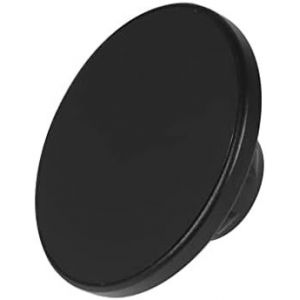 Magnetic Holder Aluminum Alloy With 17mm Ball Head Hole Compatible With Iphone 14 13 12 Magsafe Plug (Black) - Neuf