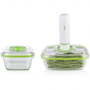 Vacuum Seeler Set White-green Whitegreen (incl 0,7l & 1,1l) (01 49298 - Neuf