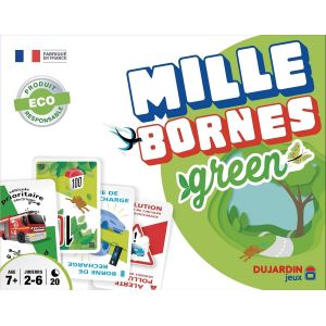 Mille Bornes Green Jeu De Société Jeu De Cartes Atteignez Les 1000 Bornes En Premier A Jouer En Famille Ou Entre Amis 2 Joueurs À 8 Joueurs D[Z187] - Neuf