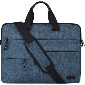 CAUC-Sacoche pour Ordinateur Portable 14-15.6 Pouces Sac &agrave; Main Porte-Documents &agrave; Bandouli&egrave;re Housse Imperm&eacute;able d'affaires Homme et Femme Mallette Laptop Bag - Neuf