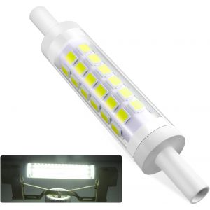 Kal-R7s Led 78mm, Blanc Froid 6000k 7w Ampoules Led Dimmables R7s 700lm Ac 220-240v, Équivalentes 70w J78 R7s Ampoules Halogènes - Neuf