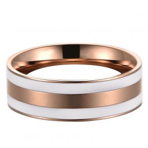 Bagues De Mariage Simples En Acier Titane Pour Hommes, Bagues De Couple Tendance Pour Amoureux (Men11#) - Neuf