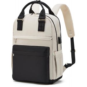 Sac À Dos Élégant Pour Femme - Grand Sac À Dos D'École Sac À Dos De Voyage Sac D'École Sac De Voyage Sac D'École Sac À Dos Pour Ordinateur Portable De 15,6 Pouces[SAC641607] - Neuf