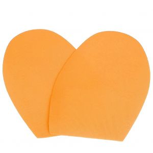 1 Paire De Semelles De Reparation De Chaussures En Caoutchouc, Talons En Caoutchouc Resistants A L'usure, Semelles Exterieures Antiderapantes (Couleur Vache) - Neuf