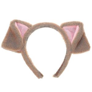 Adorable serre-tête en peluche avec oreilles de chien - Accessoire de cosplay parfait pour les fêtes d'animaux et les événements de déguisement - Neuf
