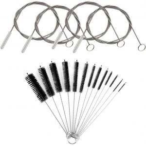 Ensemble De 14 Pi&egrave;ces,4 Brosses De Nettoyage Extra Longues, 1 M&iquest;Goupillon Biberon, Avec 10 Goupillon, Brosse Biberon B&eacute;b&eacute;, Pour Tuyau De Paille, Tuyau, Bouteille, Canalisation, R&eacute;frig&eacute;rateur - Neuf
