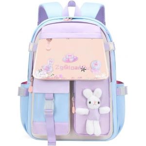 Sac à Dos Enfant,Sac D'école Cartable Maternelle,Cartable Fille Primaire de Grande Capacité,Sacs Scolaires Filles Imperméable Durable pour Enfants Fille[T52] - Neuf