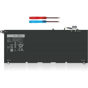 AOAL-Xps 13 9350 9343 Jd25G 90V7W Batterie Pour Dell Xps13 Xps 13 9343 9350 P54G Jhxpy Jhxpy53 5K9Cp 05K9Cp 090V7W Xps13D-9343-1708 13 D-9343 -3708 13-9350-D1508G 13-9350-350 13-9350-D1608 13-9350 - Neuf