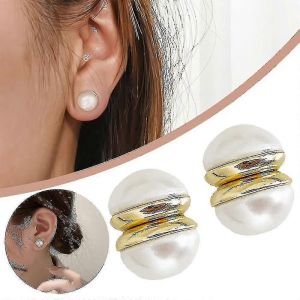 Drainage Lymphatique Boucles D'oreilles Magn&eacute;tiques Th&eacute;rapeutiques Ornement D'oreille, Boucle D'oreille De Th&eacute;rapie Magn&eacute;tique Non Per&ccedil;ante - Neuf