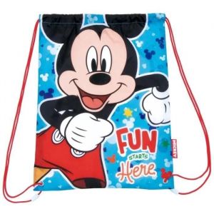 Sac de sport enfant - Disney - Minnie Mickey - Multicolor - 33x44 cm - Polyester - Neuf