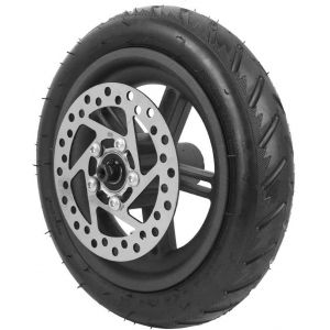 Scooter Wheel Hub Tire With Disc Brake 120 Shock Absorbing Electric Scooter Rear Tire Wheel Replacement Kit - Neuf