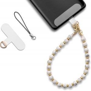 Kal-Bracelet Telephone Chaîne De Téléphone Portable, Bijoux De Telephone Lanière De Téléphone Perlée Chaine Telephone Portable, Chaîne De Téléphone Portable Perles - Neuf