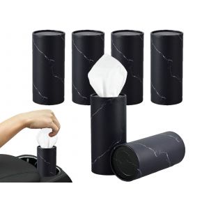 Lot De 6 Porte-Mouchoirs En Papier Avec Mouchoirs Pour Porte-Gobelets De Voiture - Neuf