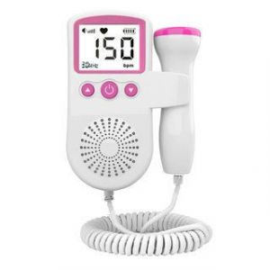 Rose, 1 Pc À La Maison Doppler Foetal Et Le Bébé De Poche Doppler Cardiaque Moniteur Adapté Pour La Grossesse Et Le Test De La Transparence - Neuf