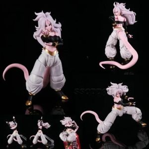 Figurine Dragon Ball Pop39885-Girl Buu--Shf Majin Buu Android #21, Articulations Mobiles, Pvc, Jouets De Collection, Mod&egrave;le Poup&eacute;e, Cadeau Pour Enfants - Neuf