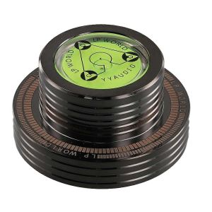 LP tourne-disque vinyle platine stabilisateur niveau de poids pince,noir - Neuf
