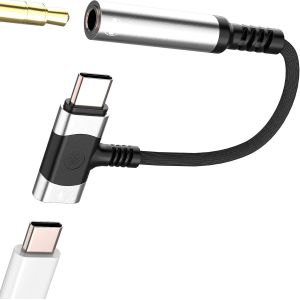 Thef-Adaptateur Usb C Vers Jack 3.5mm (2en1)Pour Iphone 16 15 Pour Apple Pour Ipad Pro Casque Chargeur Compatible Avec Samsung S23 Ultra Aux Audio Écouteur Prise Câble Splitter Microphone Type C Conn - Neuf