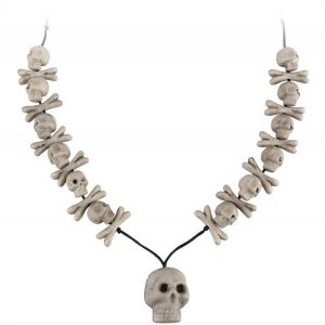 Trahoo-® Collier Pour Halloween - Collier En Tant Qu'accessoire De Costume - Accessoire Pour Homme Et Femme - Neuf