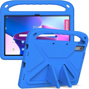 Coque pour Lenovo Tab P11 2nd Gen 11.5 Pouces TB-350FU / TB-350XU, L&eacute;g&egrave;re et R&eacute;sistante aux Chocs avec Poign&eacute;e Support Enfants Etui Coque - Bleu - Neuf