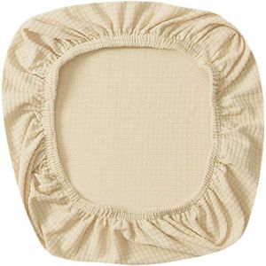 Beige Elastique Chaise De Bureau De Couverture, Housse De Protection Pour Chaise De Bureau, Adapte Pour Chaise D'ordinateur - Neuf