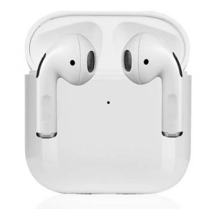 Écouteurs sans Fil Bluetooth Android/iPhone avec Microphone Bounty 4e génération - Touch réduction de Bruit stéréo Chargement - Blanc - Neuf