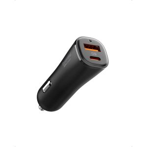 THEF-ArcStation Essential 48W Chargeur Allume Cigare USB C & A Rapide [2Ports & Compact] Mini Chargeur Voiture PD/QC 3.0 PPS 30W+18W Compatible avec iPhone 16 16e 15 14 & Samsung Galaxy S25 S24 etc - Neuf