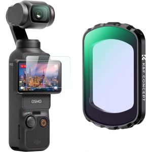 Filtre Natural Night Contre La Pollution Lumineuse Compatible avec DJI Pocket 3 et Film de Protection - Neuf