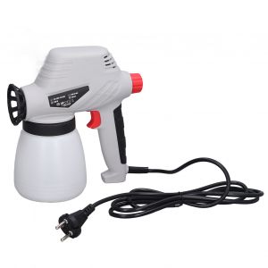 HJLIAN Pistolet pulverisateur electrique sans air, haute pression, 800 ml, 300 ml/min, pour peinture exterieure, maison, jardin, latex, UE 220-240 V - Neuf