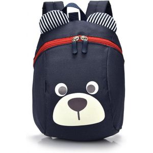 Bébé Sac à Dos Crèche Harnais de Sécurité Sac Maternelle Anti-Perdu Mignon Cartable Préscolaire Garderie Toddler Mini-Backpack Avec Sangle Amovible Pour Marcher Suivre Parents,Sac Voyage/Camping - Neuf