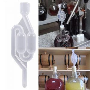 Pack De 2 Étanche À L'air Un Gallon Standard Fermentation Joint Du Couvercle Avec Sas - Tours Gallon Pot Dans Une Cuve De Fermentation - Dur Kombucha, De La Bière, - Neuf