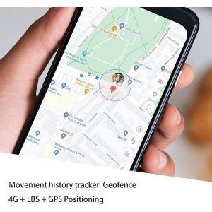 Montre Connect&eacute;e Enfant Gar&ccedil;on Fille Gps 4G Avec Wifi Appel Vid&eacute;o Sos 2 Cam&eacute;ras Etanche Sms R&eacute;veil Chronom&egrave;tre Mode Classe Rejeter Appel Inconnu Musique Lecteur Vid&eacute;o Longue Dur&eacute;e De Veille - Neuf