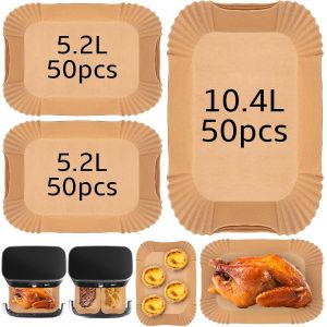 150 Pi&egrave;ces Papier Cuisson Air Fryer Pour Ninja Foodi Flex Air Fryer 10.4 L,Paper Accessoires Air Fryer For Ninja 10,4L Af500Eu Af500Eucp (150 Pcs)[Z123] - Neuf