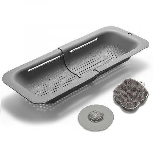 Passoire Extensible Sans Bpa, À Poser Sur L'évier - Neuf