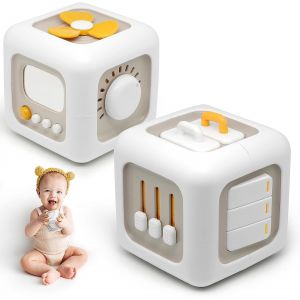DDA-Jouets pour Bébés, Jouets Montessori pour Bébés de 1 an, Jeu 1 an Motricité Bébé, Jouet Sensoriels pour Bambins pour Bambins, Toys de Voyage pour Bébé, Toys éducatifs pour 12-24 Mois - Neuf