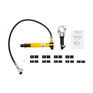 Pince &agrave; sertir hydraulique 6 tonnes pour tubes cuivre, inox et multicouche - Neuf