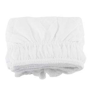 HJLIAN Jupe de lit decorative en dentelle elastique anti-poussiere a volants, facile a installer (Queen) - Neuf