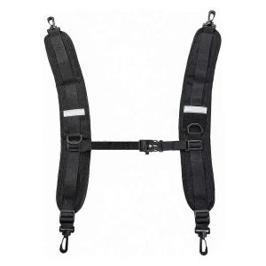 2 pièces bandoulière rembourrée Sangle de sac de guitare réglable ceinture de remplacement portable sports de plein air sac à dos de pêche - Neuf