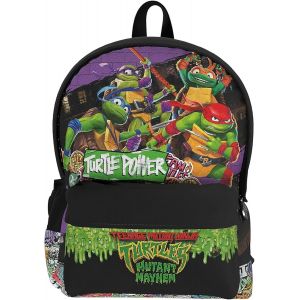 CHECARZHN--NO1-Cypbrands Tortugas Mochila Juvenil Adaptable A Trolley-Mutants, Sac À Dos Mixte Enfant, Multicolore, Taille Unique - Neuf