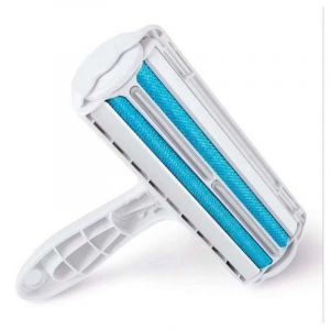 Brosse Anti Poils Animaux Chat Chien, Brosse Ramasse Enlève Poils, Magique Réutilisable pour Poils, Rouleau à Poils d'animaux, Épilateur(vêtements/canapé/Voiture/lit/Tapis) - Neuf