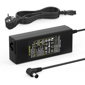 19,5V Chargeur Alimentation pour Sony Bravia TV KDL-24 KDL-32 KDL-40 KDL-42 KDL-48 KDL W600B W650A W700B W800B KDL32W700B KDL48W600B,Chargeur Sony Vaio PCG VGN VGP SVE14 SVE15 Power Adaptateur - Neuf