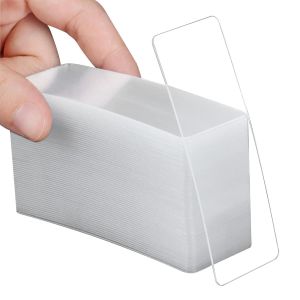 ChenQuanSarl-210 Pièces Ruban Adhésif Double Face Extra Fort, Ruban Adhésif Multifonctionnel Et Réutilisable Transparent Lavable Nano Tape Fixation De Divers Objets Dans Voitures, Cuisine, Domicile O - Neuf