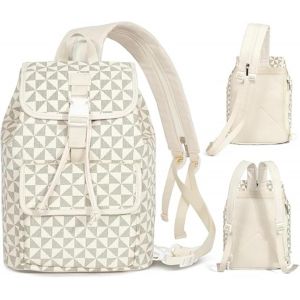 RFCBC-Sac à dos convertible en bandoulière pour homme et femme Sac à dos antivol en cuir PU, 2 en 1, sac décontracté tendance pour le shopping - Neuf