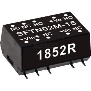 Module Convertisseur Cc/cc Mean Well Sftn02m-12 Nbr. De Sorties: 1 X 167 Ma 2 W 1 Pc(s) - Neuf