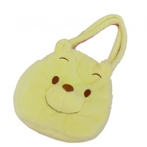 HJLIAN Sac fourre-tout moelleux, sac a bandouliere ours, sac a main en peluche, sac de rangement de grande capacite, jaune 55 cm - Neuf