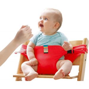 Chaise De Voyage Portative Et Si&egrave;ge De S&eacute;curit&eacute; Ceinture De S&eacute;curit&eacute; Pour B&eacute;b&eacute;s Et Tout-Petits Avec Si&egrave;ge &Agrave; Sangles. (Pourpre) - Neuf