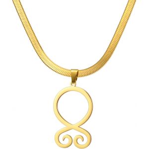 Kal-Collier Croix De Troll Pendentif Viking Acier Inoxydable Croix De Troll Amulette De Protection Bijoux Nordiques Pour Hommes Femmes - Neuf