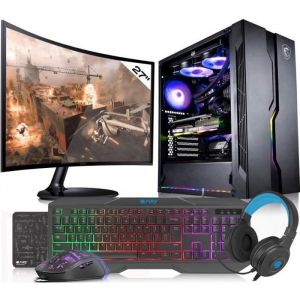 PC Gaming VIST Ryzen 5 5600G - RAM 32Go - RX VEGA7 - SSD 1To M.2 - LCD 27 - Windows 11 Pro - Neuf