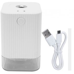 HJLIAN Pulverisateur LED a detection automatique, humidificateur intelligent a induction avec veilleuse, blanc - Neuf